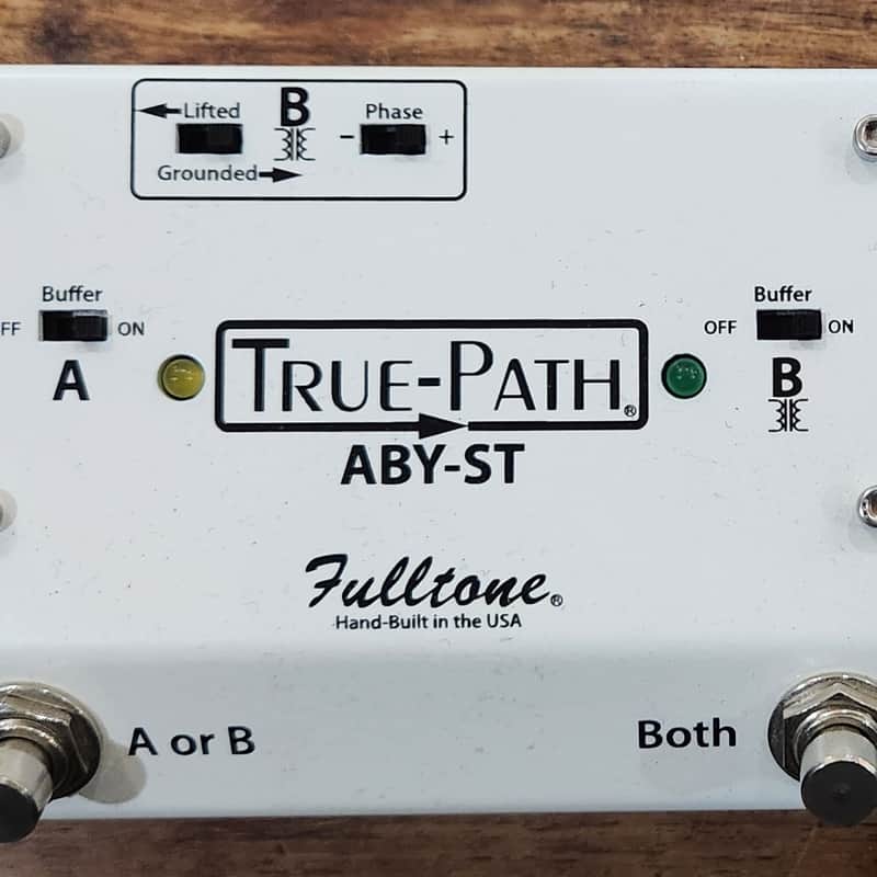 2010s Fulltone True-Path ABY-ST Metal White