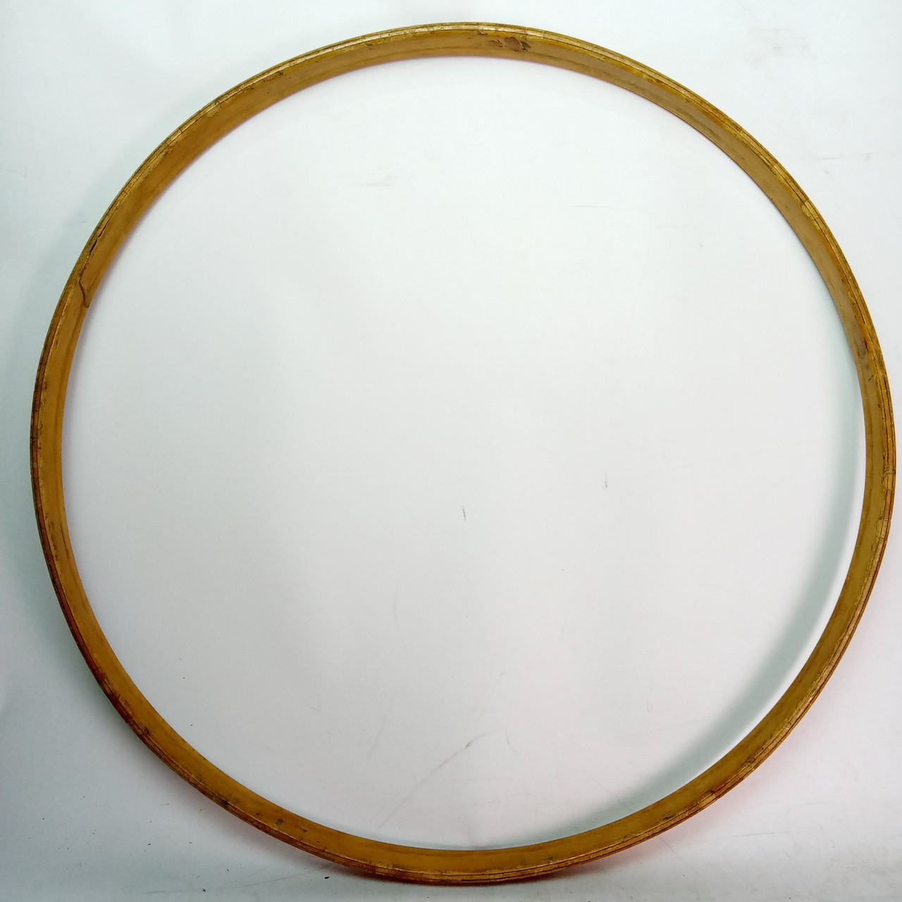 Gretsch 50s 24" 3Ply Maple Bass Drum Hoop/Rim Natural Maple Broadkaster Vintage — main photograph