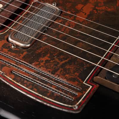 James Trussart SteelGuardCaster Rust O Matic Pinstriped - Black image 14