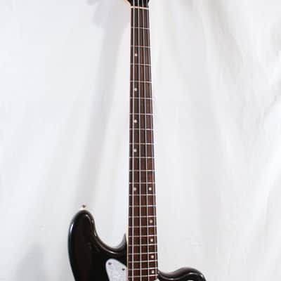 Squier Paranormal Rascal Bass HH Short Scale Electric Bass in Metallic Black image 4