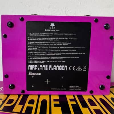 Ibanez Airplane AF-2 Flanger Paul Gilbert Signature - Pink image 4
