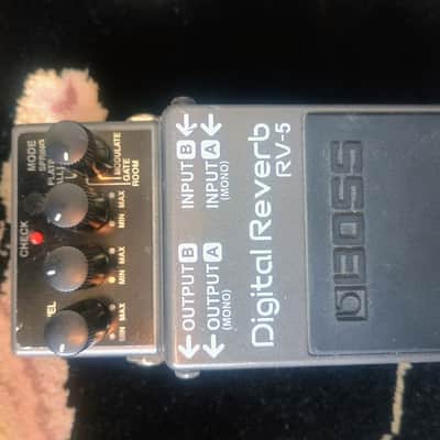 Boss RV-5 Digital Reverb (Dark Gray Label) image 1