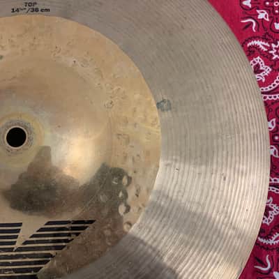 Zildjian 14.25" K Custom Hybrid Hi-Hat Cymbals (Pair) 2008 - Present - Traditional / Brilliant image 8