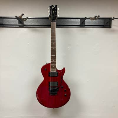 ESP Eclipse 1995 See Thru Red w/Case image 2