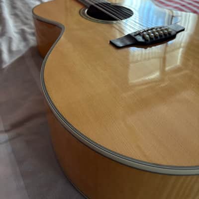 Takamine GJ72CE-12 NAT G70 Series 12-String Jumbo Cutaway Acoustic/Electric Guitar 2010s - Natural Gloss image 2