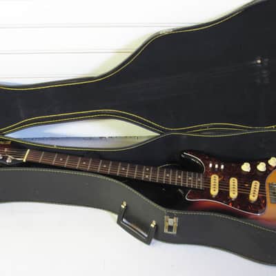 60's TEISCO ENCORE 3 PICKUP ELECTRIC STRAT STYLE 3 SWITCH GUITAR MADE IN JAPAN image 9