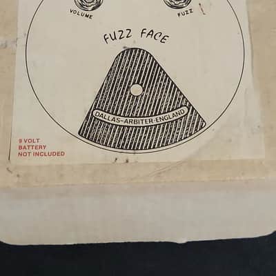 Vintage Dallas Arbiter Fuzz Face Pedal England Crest Audio 1980s Reissue Box image 4