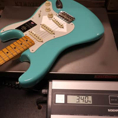 Fender American Vintage II 1957 Stratocaster Sea Foam Green (USED) image 7