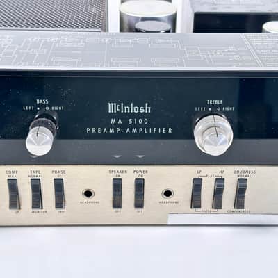 Vintage McIntosh MA-5100 Preamp - Amplifier image 3