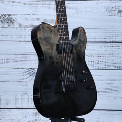 *DEMO* Schecter Standard Series PT | Black Fade Burst Burl image 4