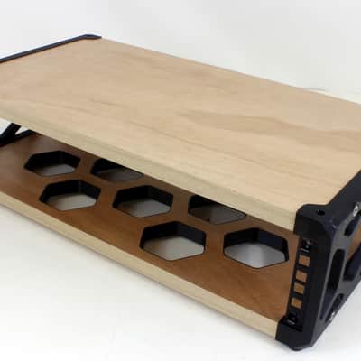 Nutshell 19" 2U DESKTOP STUDIO RACK POD CASE CABINET COMMS MEDIA AUDIO EQUIPMENT HYPLA - Black image 3