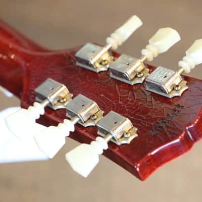 Minty! 2022 Gibson Custom Shop Murphy Lab '61 ES-335 Reissue Semi-Hollow Electric Guitar Ultra Light Aged Cherry + COA OHSC image 21