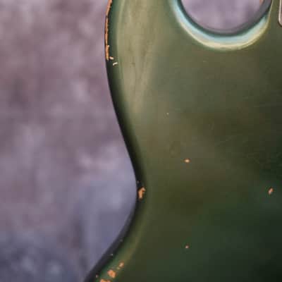 Byzantine J Bass 2026 - Nitro lacquer Sherwood green relic image 16