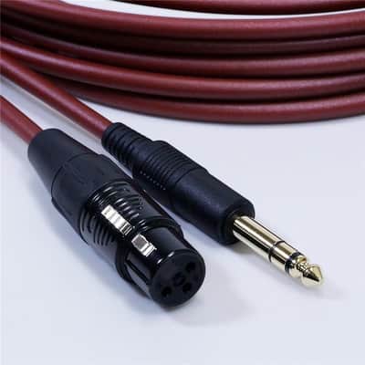 Noah'sark PASSGO RED XFT Cable (5.0m) (Passgo Red) (Line Cable) (XLR Female - TRS) (XLR(F)-6.3 (3-pole)) (Made in Japan) image 2