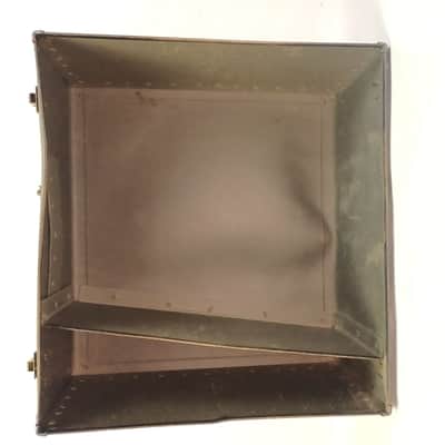 Leedy 8x14"30s-40s Hard Shell Fiber Snare Drum/Trap Case Stick/Stand Vintage6.5" image 6