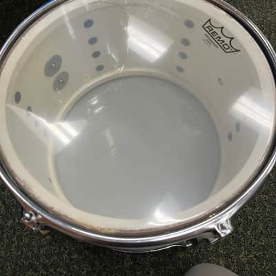 Ludwig 5pc Hollywood Outfit With Supra-phonic Snare - 8x12 / 9x13 / 16x16 / 14x22" Drum Set Keystone Badges 1966 - 1968 - Blue Sparkle / Vintage Hardware (SPEED KING, SPUR-LOK & More) image 13