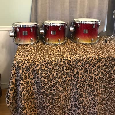 Yamaha Maple Custom Absolute 2000s - Candy Apple Fade image 1
