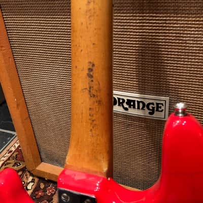 Vintage 1964 Hofner Galaxie 176 Solid Red Electric Guitar image 16