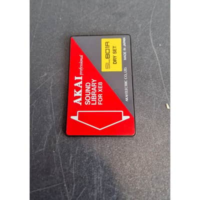 Akai SL801R - Sound Library Card - Red – Sound Library Card - Excellent image 8