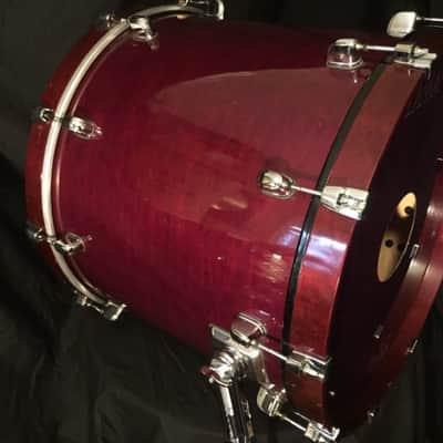 Tama Kenny Aronoff, Tama Starclassic Maple, Smashing Pumpkins, Melissa Etheridge Drum Set 1998 - Purple Lacquer image 19