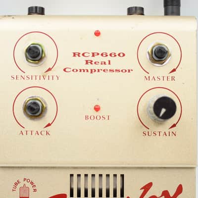 Maxon RCP660 Real Compressor Made in Japan Vintage Guitar Effect Pedal imagen 3