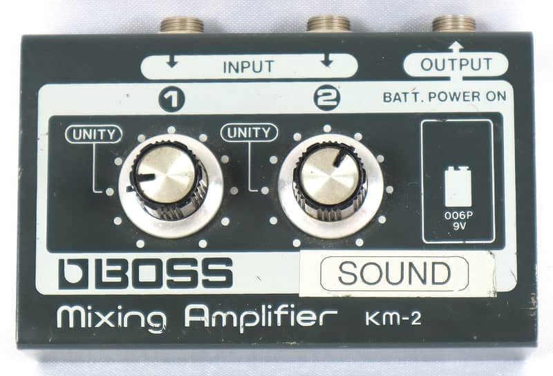 Boss Japan KM-2 Active Mixing Amplifier Amp Pedal | Reverb