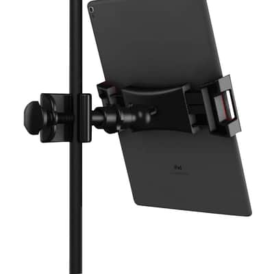 IK Multimedia  iKlip 3 Deluxe Universal Tablet Holder for Mic Stand Mount & Tripod Mount image 3