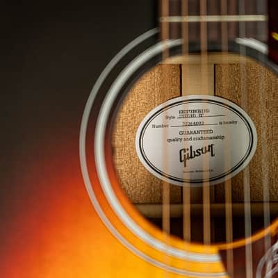 Gibson Hummingbird Studio EC - Tri-Burst Satin image 7