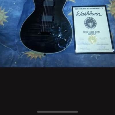 Boogie Street Guitars Custom Elite Idol Washburn WI66PRO BSG1 2005 (19 of 50) Translucent Black Purple image 12