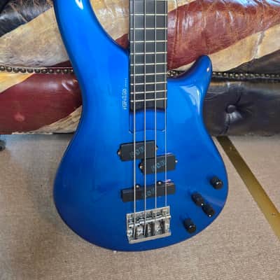 ESP Custom Shop Horizon Bass "The Smurf" Precision Jazz PJ Bass Guitar image 12