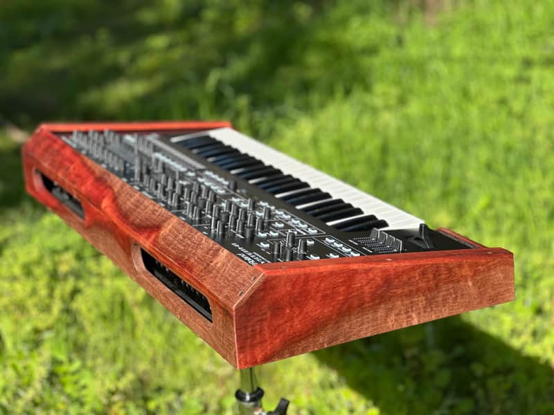 Roland System-8 Wooden Cabinet - Natural Jarrah image 1