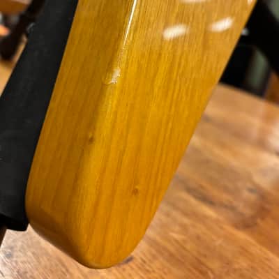 2022 Gibson Custom Shop '58 Korina Flying V Reissue Natural with Black Pickguard image 22