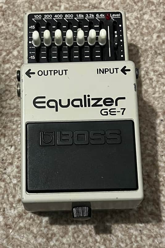Boss GE-7 Equalizer (Black Label) 1981 - 1992 - Grey image 1