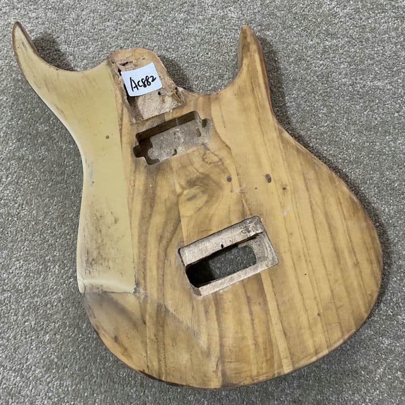 DIY Basswood Single Humbucker Route Guitar Body image 1