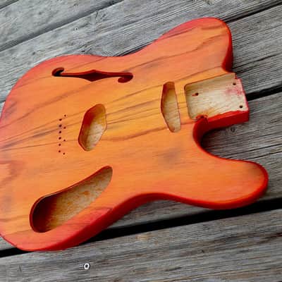 Telecaster Thinline body, swamp ash image 4