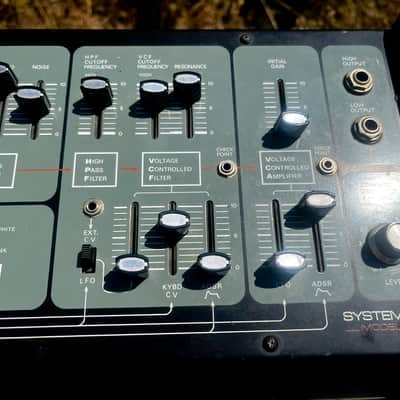 Roland System 100 Model 101 37-Key Synthesizer 1975 - 1979 - Black image 8