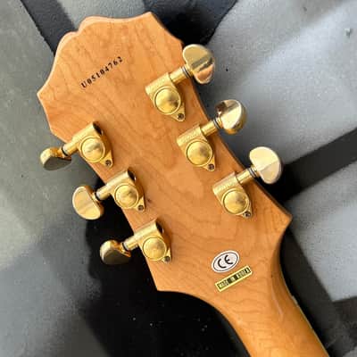 2005 Epiphone Broadway Natural w/Case image 11