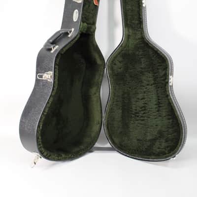 Martin Dreadnought Case Black/Green Interior image 3