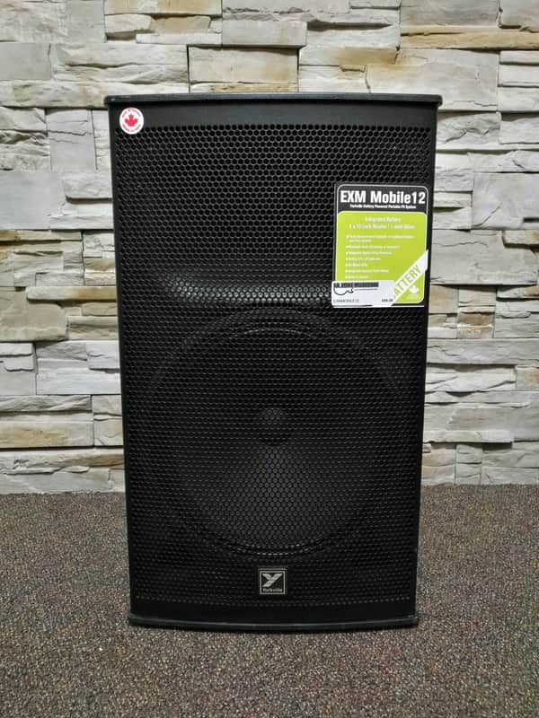 Yorkville EXM-Mobile 60-Watt 12" Active Battery Powered PA Speaker image 1
