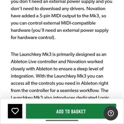 Novation Launchkey 49 MKIII MIDI Keyboard Controller - Black image 6