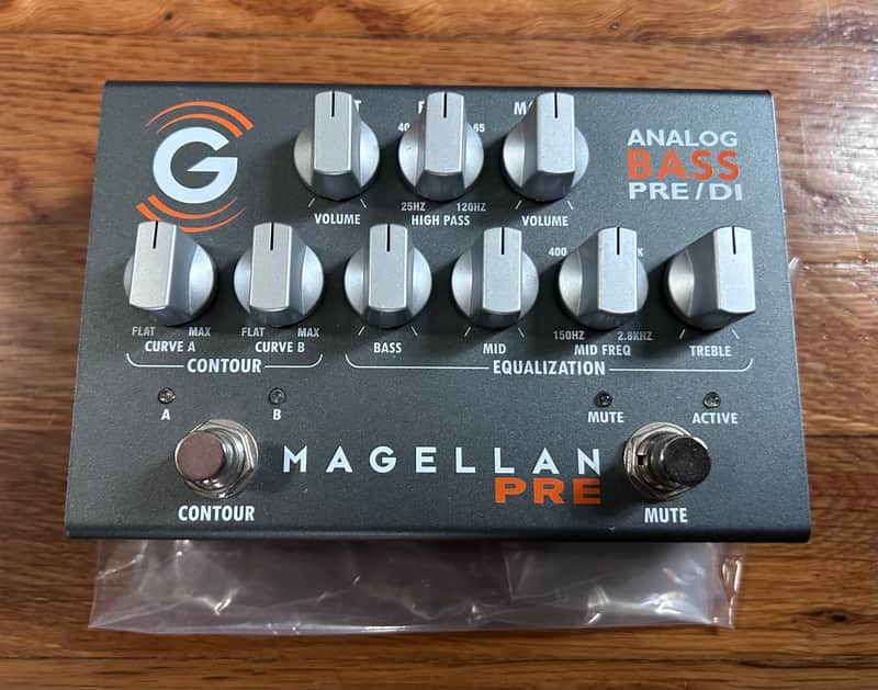 Genzler Amplification Magellan PRE Bass Preamp / DI 2023 - Present - Dark Grey