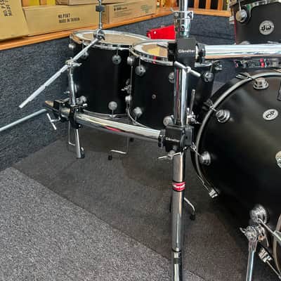 DW Collectors Series 2010 - Flat Black with Gibraltar Rack image 3