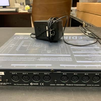 Edirol UM-550 Roland 5 IN / 5 OUT USB MIDI Interface Patcher w/ 100-240V PSU Free Shipping image 2