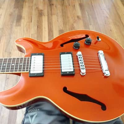 Hamer USA Newport Pro 2000/2001 Orange Sparkle Translucent OSHC SD Seth Lover Pups image 14
