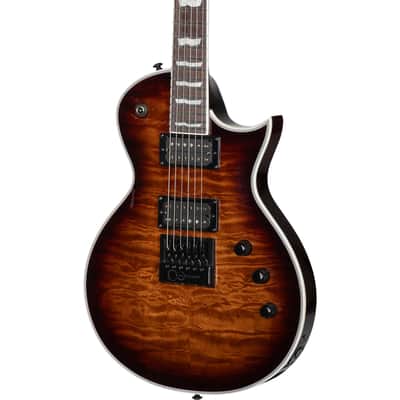 ESP EC-1000 Evertune Electric Guitar - Dark Brown Sunburst image 5