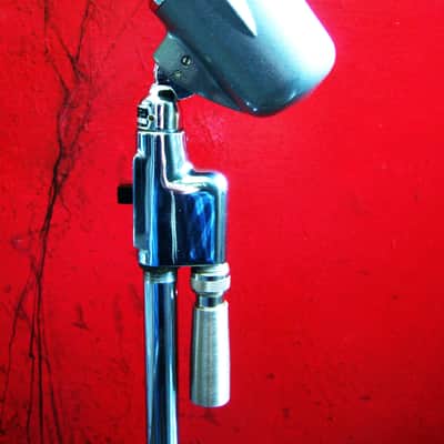 Vintage 1940's Astatic N-80S Crystal microphone High Z w Switchcraft 339A XLR cable adapter 10C 10D image 8