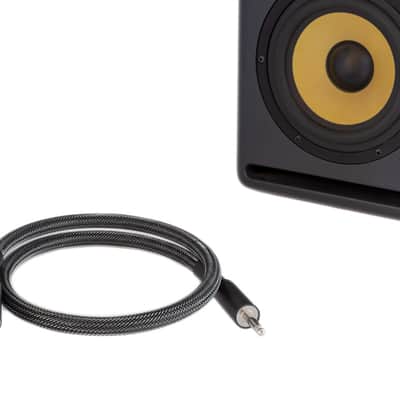 Solid Cables Eleph Speaker Cable 6' Carbon Black image 3