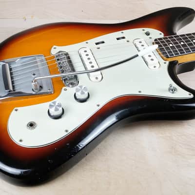 Yamaha SG-2 MIJ 1966 Sunburst Vintage Japan Fender USA Jaguar PUs w/ OHSC image 4