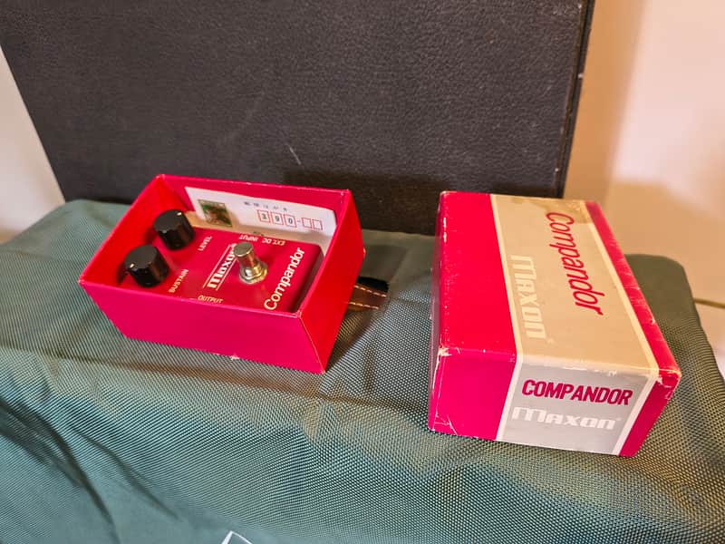 Maxon Compandor Compressor Sustainer With original box MIJ Japan image 1