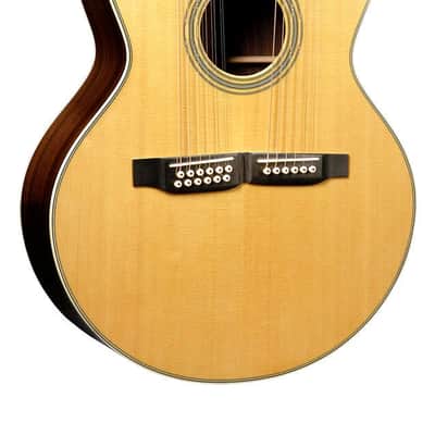 Martin Acoustic Guitar, Grand J-28E Double Neck w/Molded Hardshell Case image 1